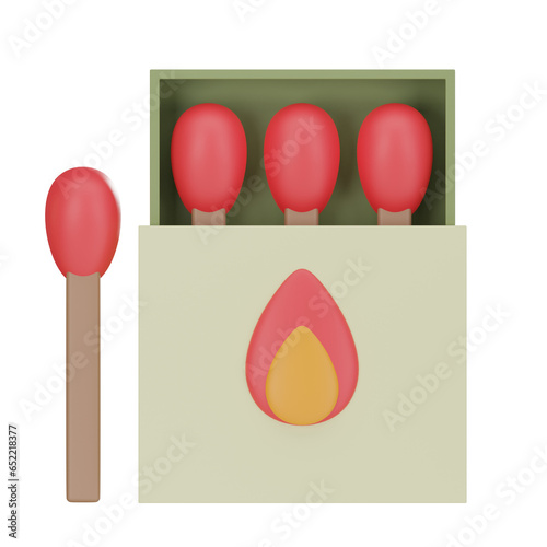 Match Box 3D Icon