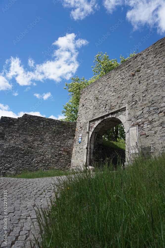 Schlossberg gate in Bruck an der Mur 