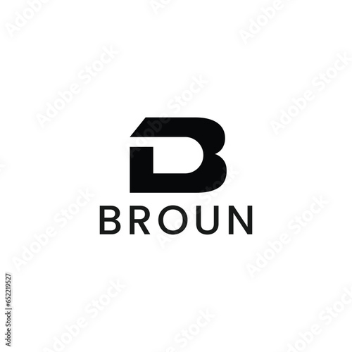 Modern B-letter logo