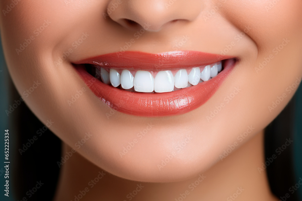 Beautiful young woman with healthy teeth Beautiful young woman with healthy teeth