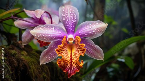 flower in the amazonian forest Generative AI