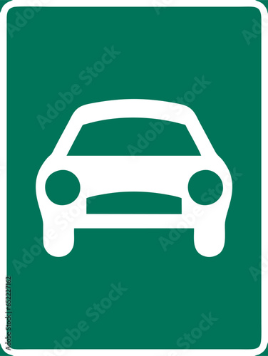 Signs giving information