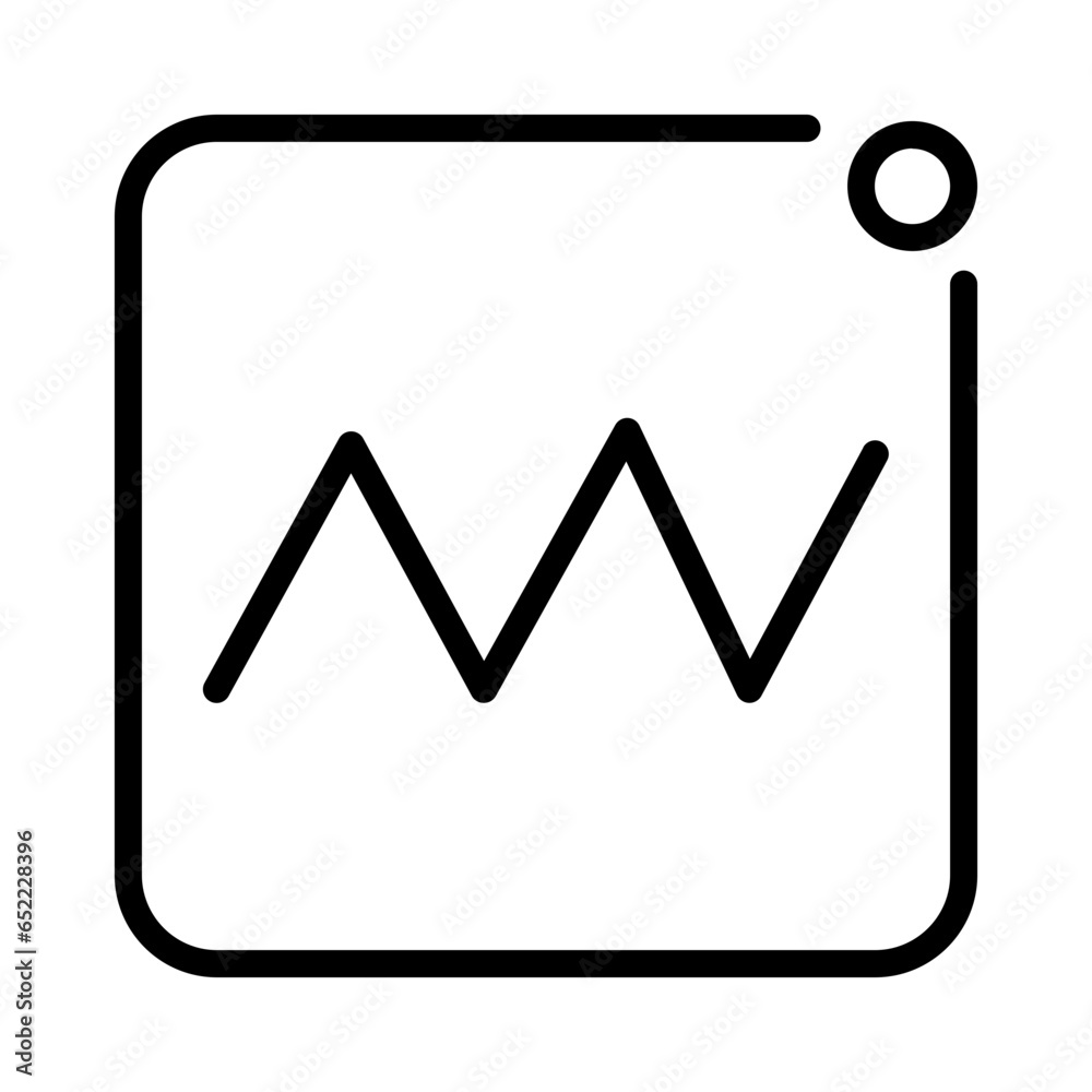 Activity Media Social Outline Icon Activity Media Social Outline Icon