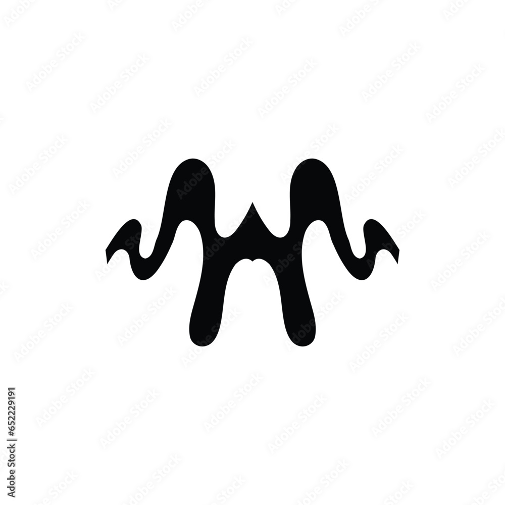 M icon. Simple style poster background symbol. M brand logo design element. M sign. M t-shirt printing. Vector for sticker. M icon. Simple style poster background symbol. M brand logo design element. M sign. M t-shirt printing. Vector for sticker.
