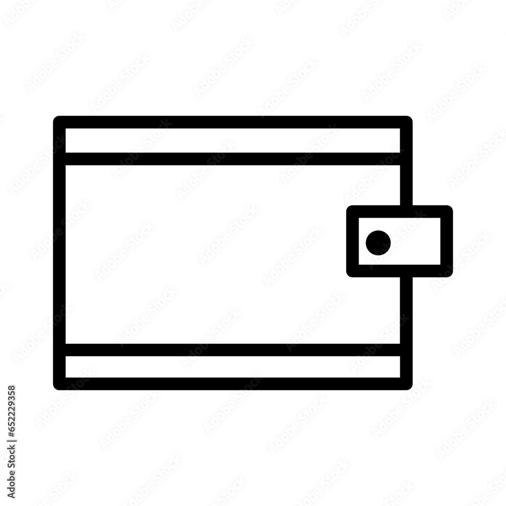 Comerce Wallet Shop Outline Icon Comerce Wallet Shop Outline Icon