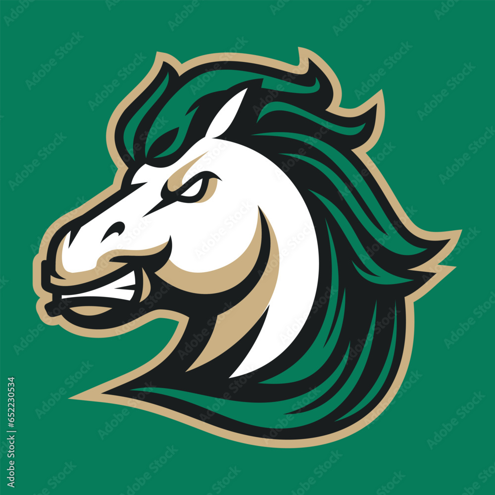 Fototapeta premium horse head vector