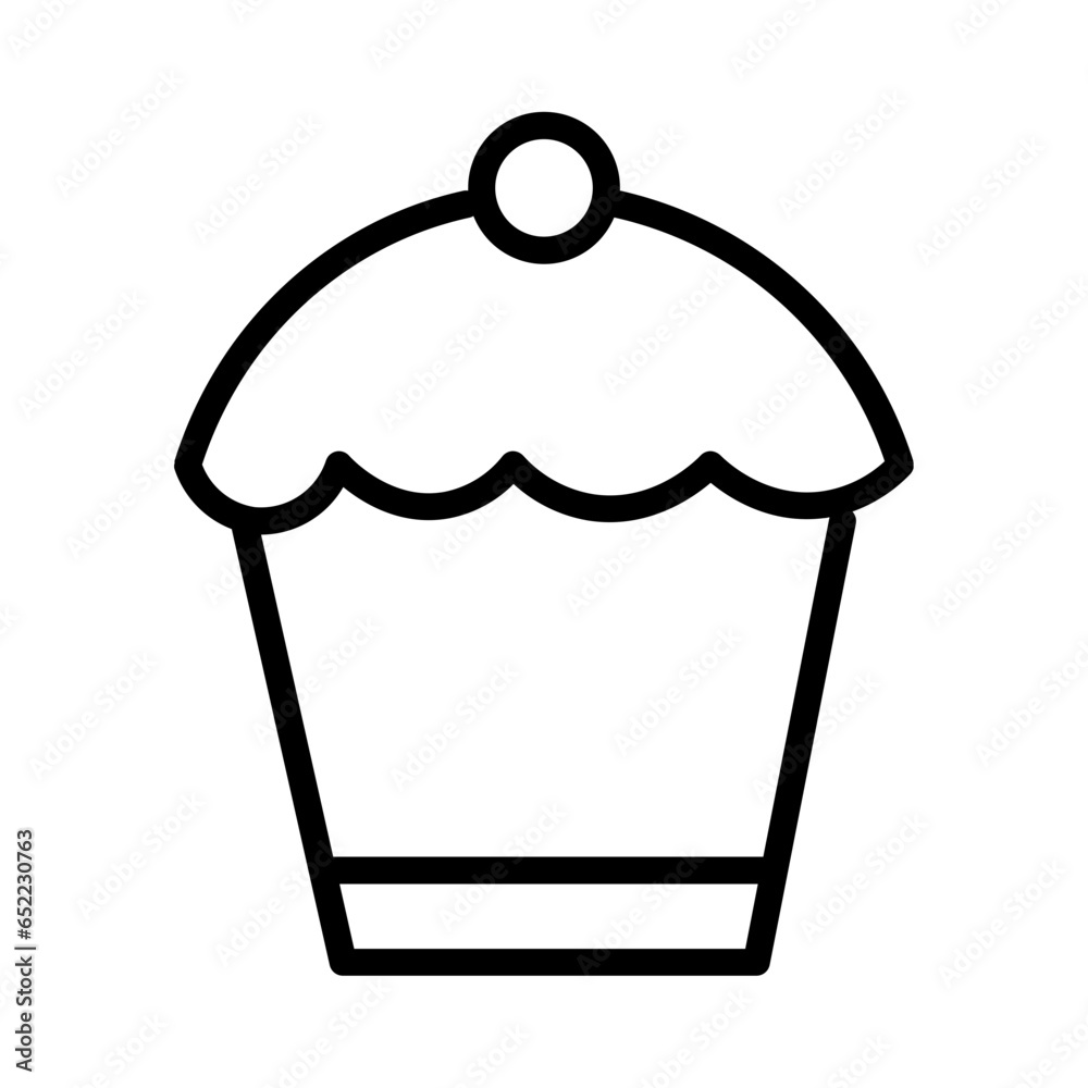 Dessert Food Sweet Outline Icon Dessert Food Sweet Outline Icon
