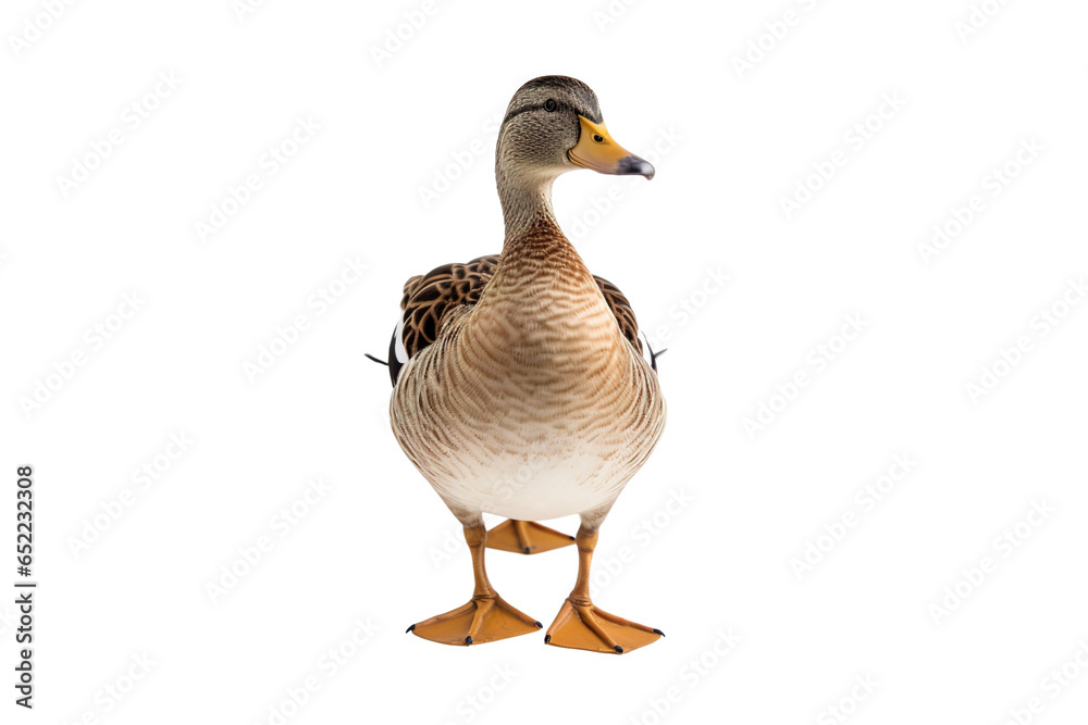 a beautiful Duck on a white background studio shot isolated PNG a beautiful Duck on a white background studio shot isolated PNG