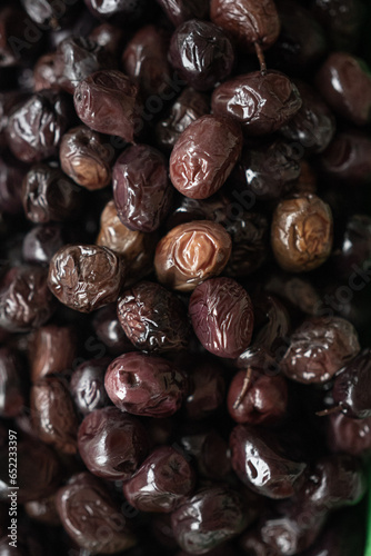 pickled black olives