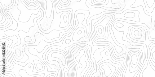 Topography and geography map grid abstract backdrop. Abstract lines background. Contour maps. Vector illustration, Topo contour map on white background, Topographic contour lines.