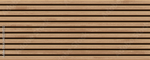 Wooden textured slats for advertising banners. Vector background © Trifonenko Ivan