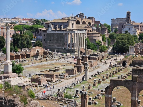 Ancient Rome ruins