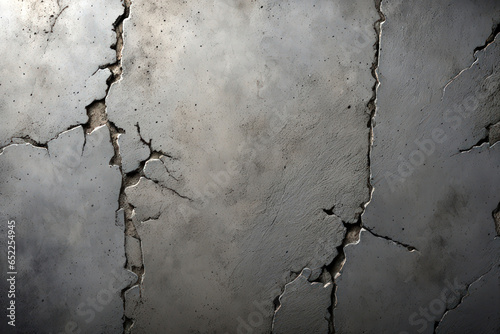 Concrete grunge-style urban wall texture with deep cracks and weathered decay aesthetics