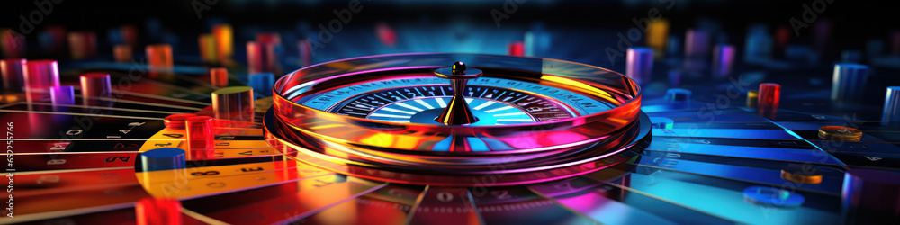 Obraz premium Concept of Strategic orientation in business or marketing. Purpose and direction in business. Compass art