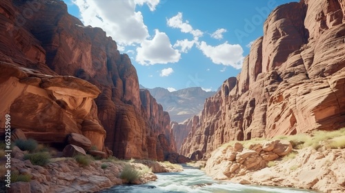 Explore majestic canyons in all their glory. Wide angle wonder captured in a photograph 