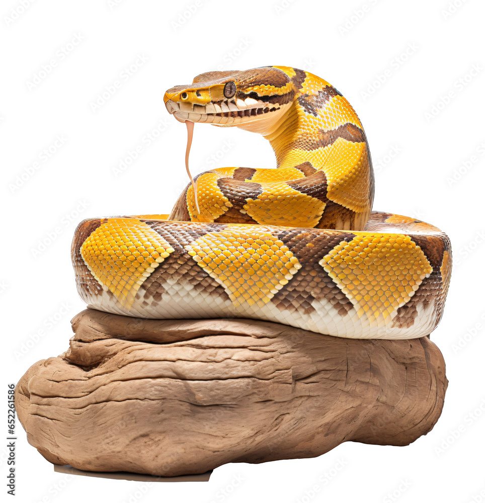 Python Snake, Python Species, Constrictor Snake, Giant Snake, isolated ...