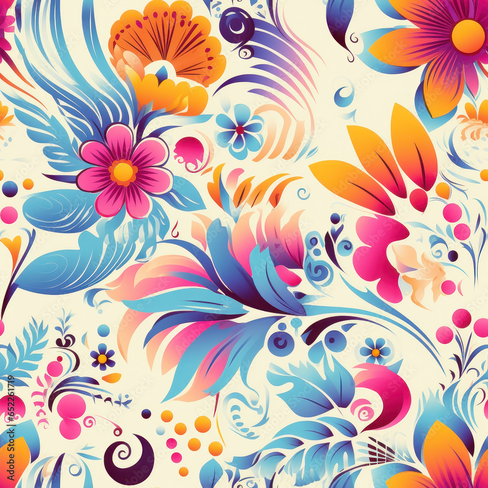Seamless Pastel Textile illustration abstract floral texture patterns for fabric digital print. Generative AI Seamless Pastel Textile illustration abstract floral texture patterns for fabric digital print. Generative AI
