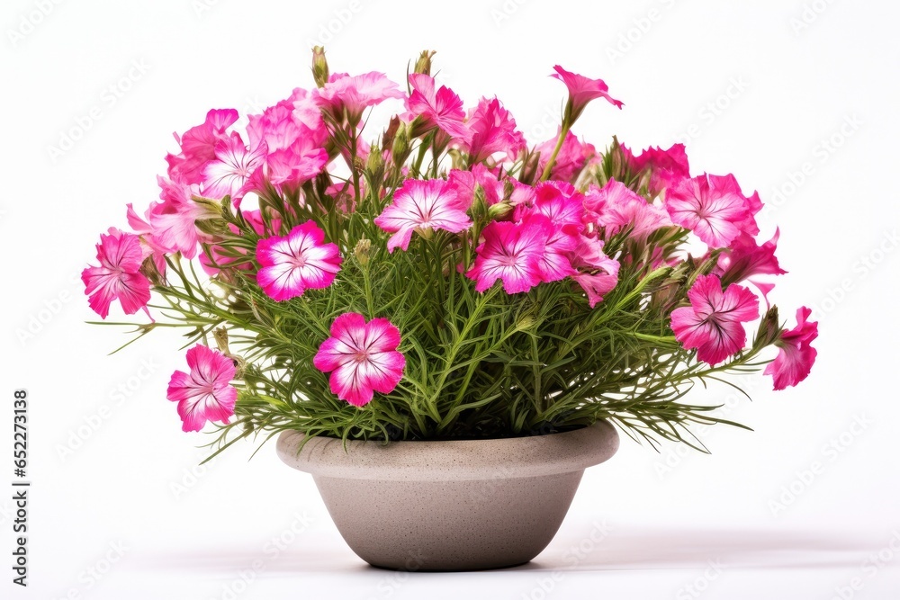 A vibrant bouquet of pink and purple petunias, exuding the beauty of nature's floral glory.