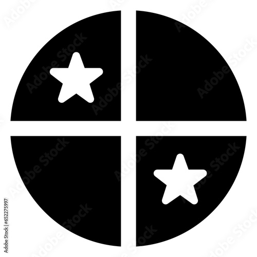 Panama Flag Circle