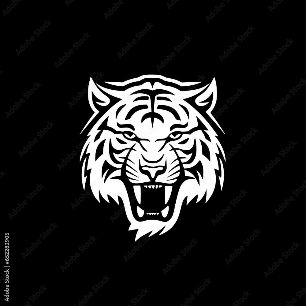 Fototapeta premium Tiger - High Quality Vector Logo - Vector illustration ideal for T-shirt graphic
