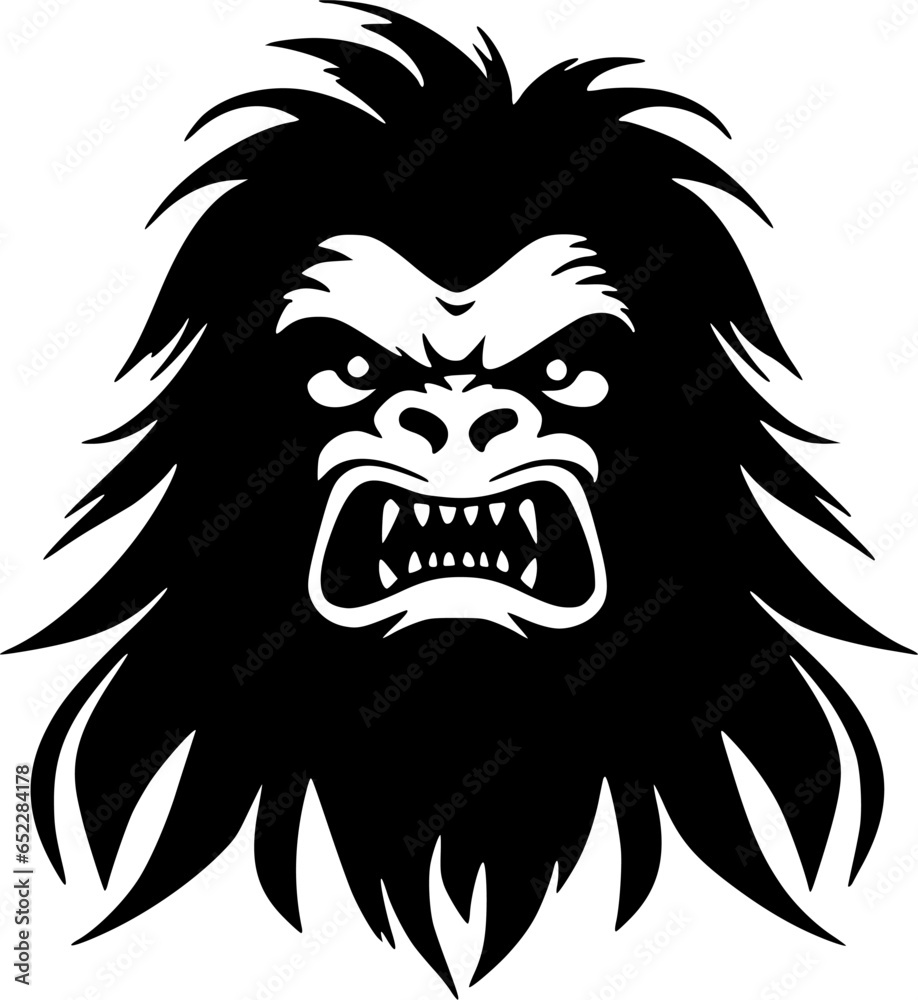 Obraz premium Bigfoot - High Quality Vector Logo - Vector illustration ideal for T-shirt graphic