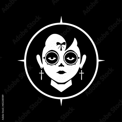Gothic - High Quality Vector Logo - Vector illustration ideal for T-shirt graphic