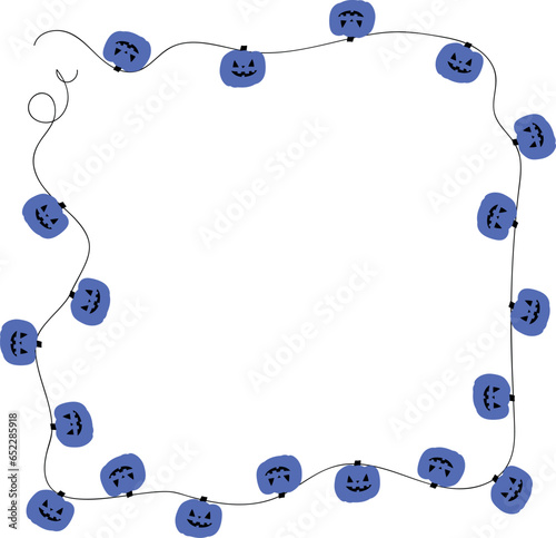 Halloween frame
