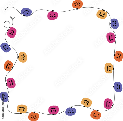 Halloween frame