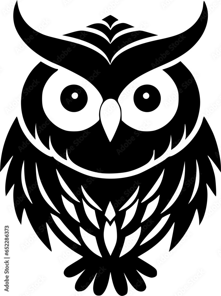 Owl - High Quality Vector Logo - Vector illustration ideal for T-shirt graphic Owl - High Quality Vector Logo - Vector illustration ideal for T-shirt graphic