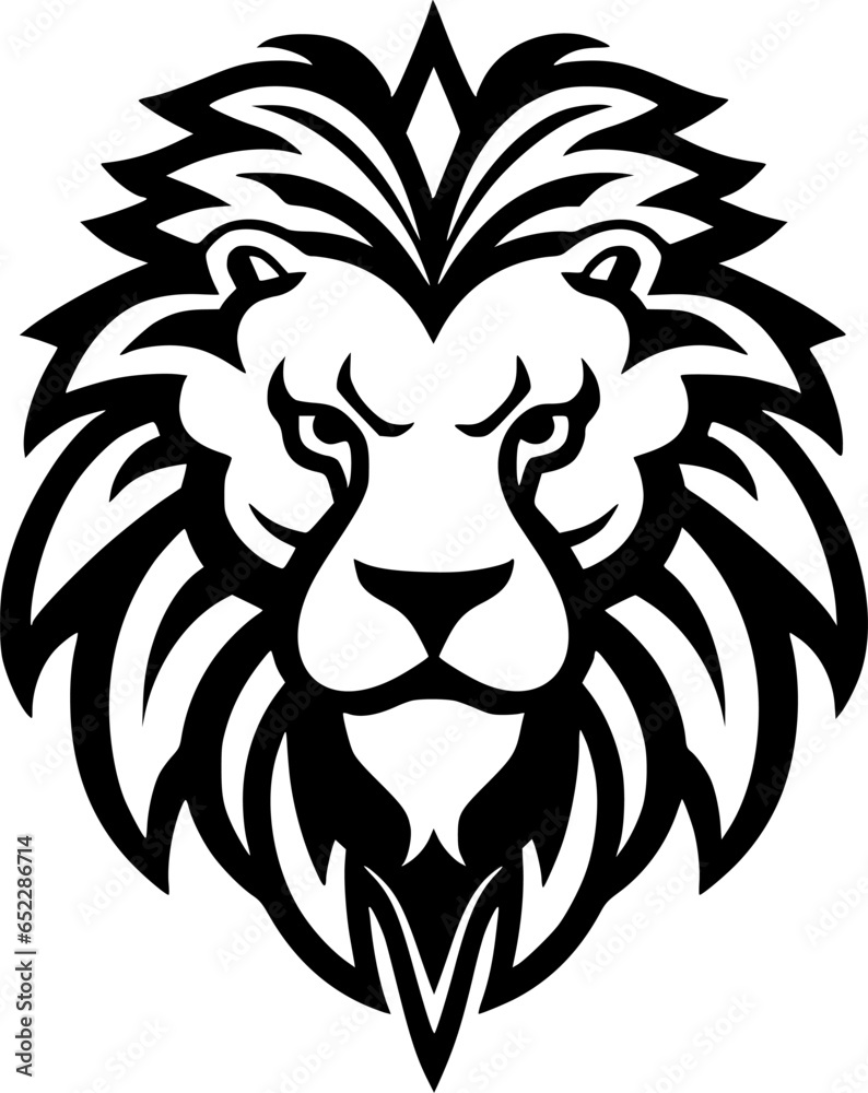 Fototapeta premium Lion - High Quality Vector Logo - Vector illustration ideal for T-shirt graphic