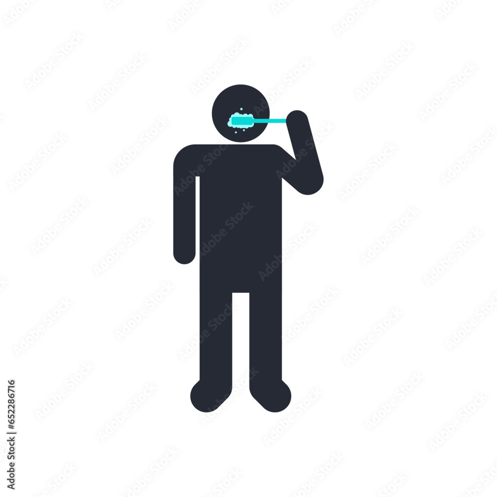 Illustration of a Person Sleeping Vector Silhouette Icon. Sleep Silhouette Icon. Illustration of a Person Sleeping Vector Silhouette Icon. Sleep Silhouette Icon.