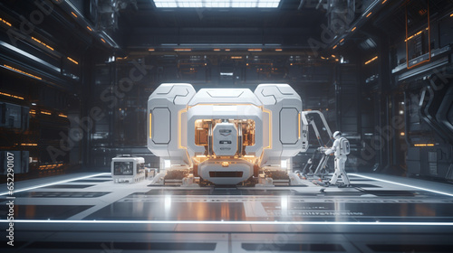 Astronaut Space Mission Capsule Pilot Lab Habitat Space Station Facility Lunar Base Galaxy Home Alien Sci-fi Expedition Outpost Science Center Fiction Astronaut Generative AI