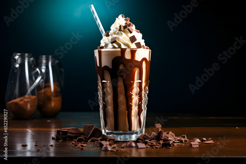 sweet, creamy Chocolate Milkshake