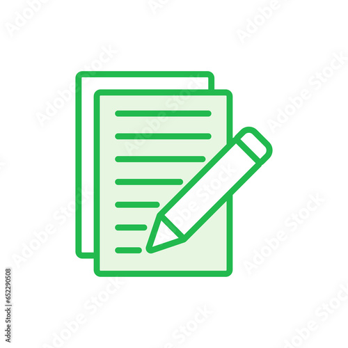 Note icon set. notepad icon vector