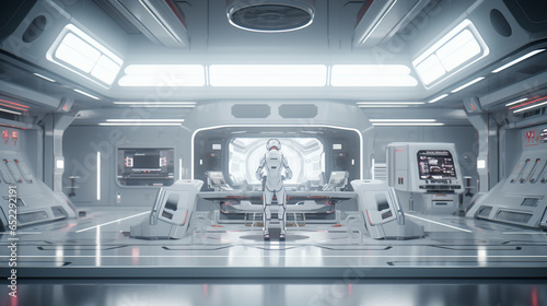 Astronaut Space Mission Capsule Pilot Lab Habitat Space Station Facility Lunar Base Galaxy Home Alien Sci-fi Expedition Outpost Science Center Fiction Astronaut Generative AI