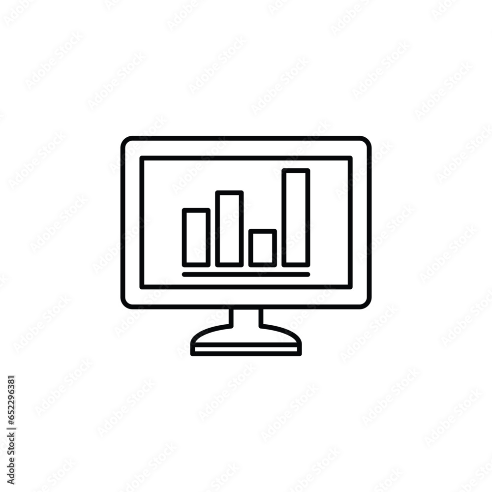 diagram graph icon vector. chart symbol diagram graph icon vector. chart symbol