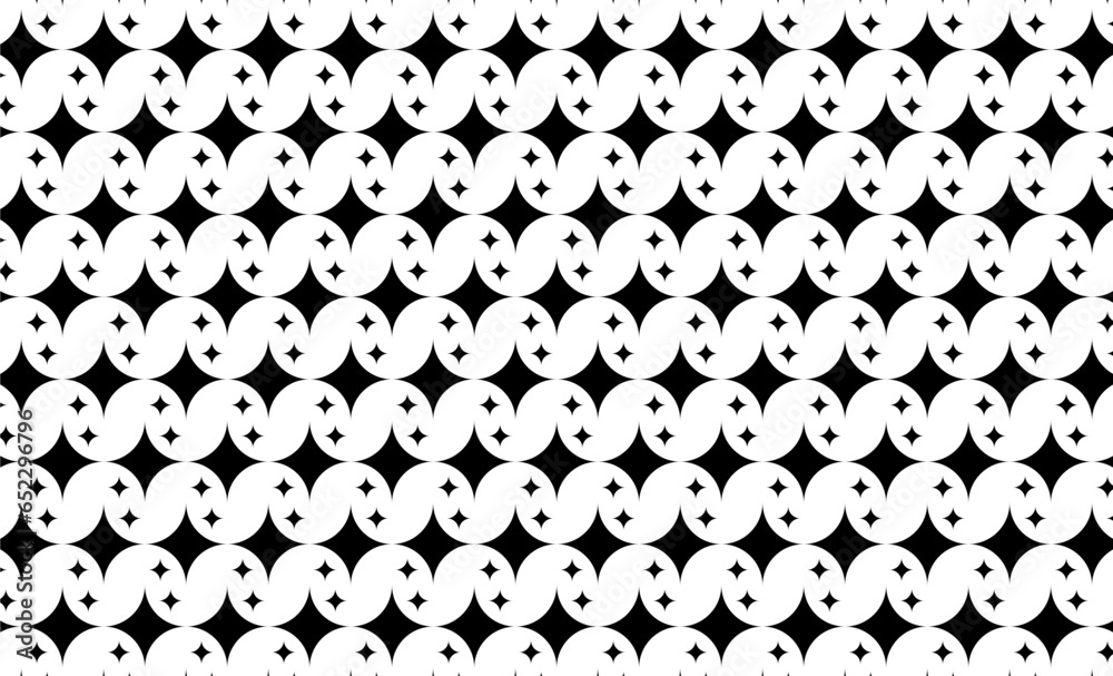 seamless pattern background in black and white colors