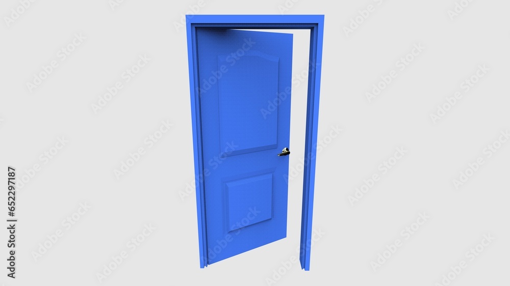 isolated door illustration 3d rendering isolated door illustration 3d rendering