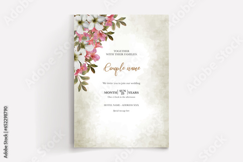 save the date wedding invitation tamplate © IGNA