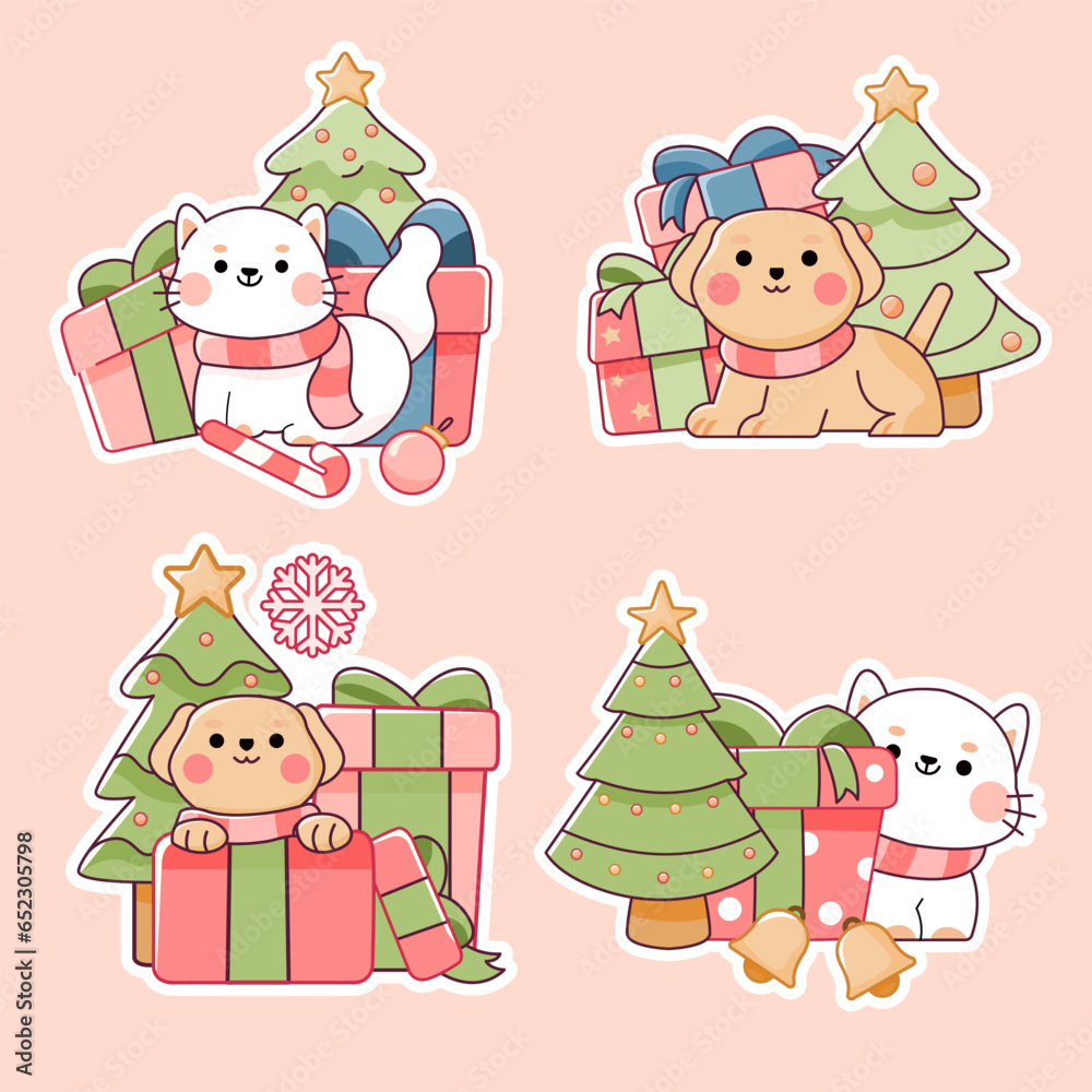 Cute Little Paws Gifts Sticker