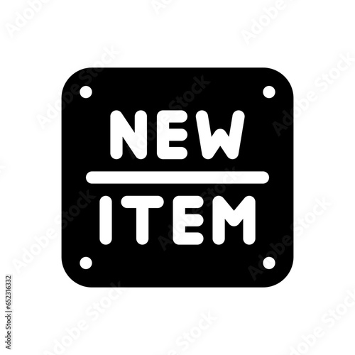 new item glyph icon