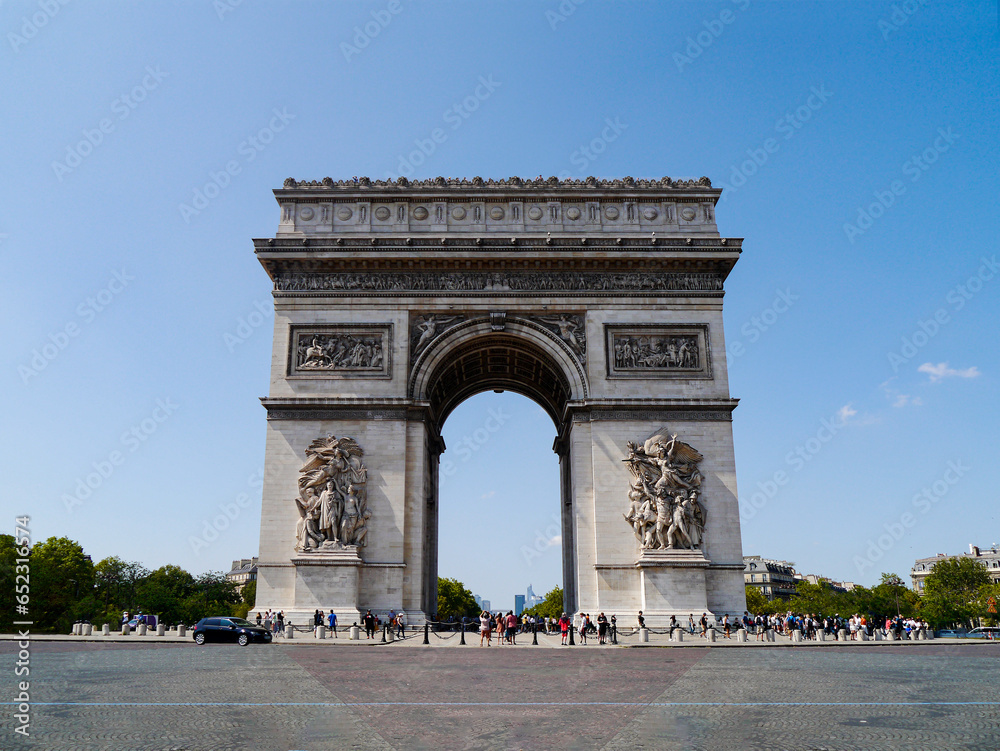 Arc de Triomphe in paris france