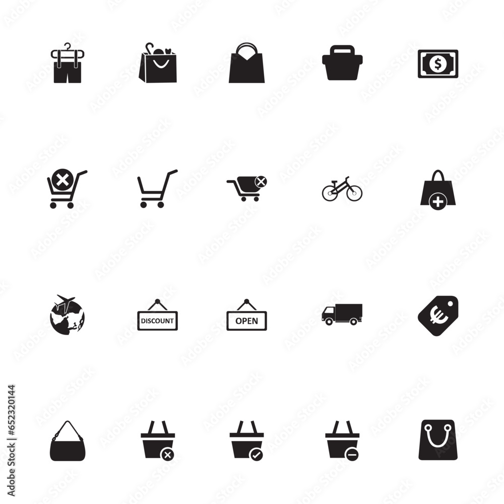 Shopping Icon Set 2 For Your Design Shopping Icon Set 2 For Your Design