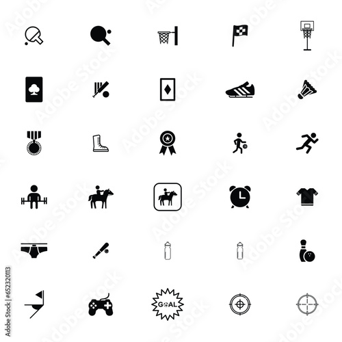 Sports Icon Set 2 For Your Design