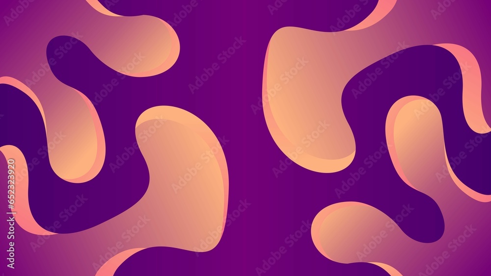 liquid gradient color abstract background design template. fluid gradient composition. creative illustration.