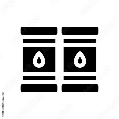petroleum glyph icon