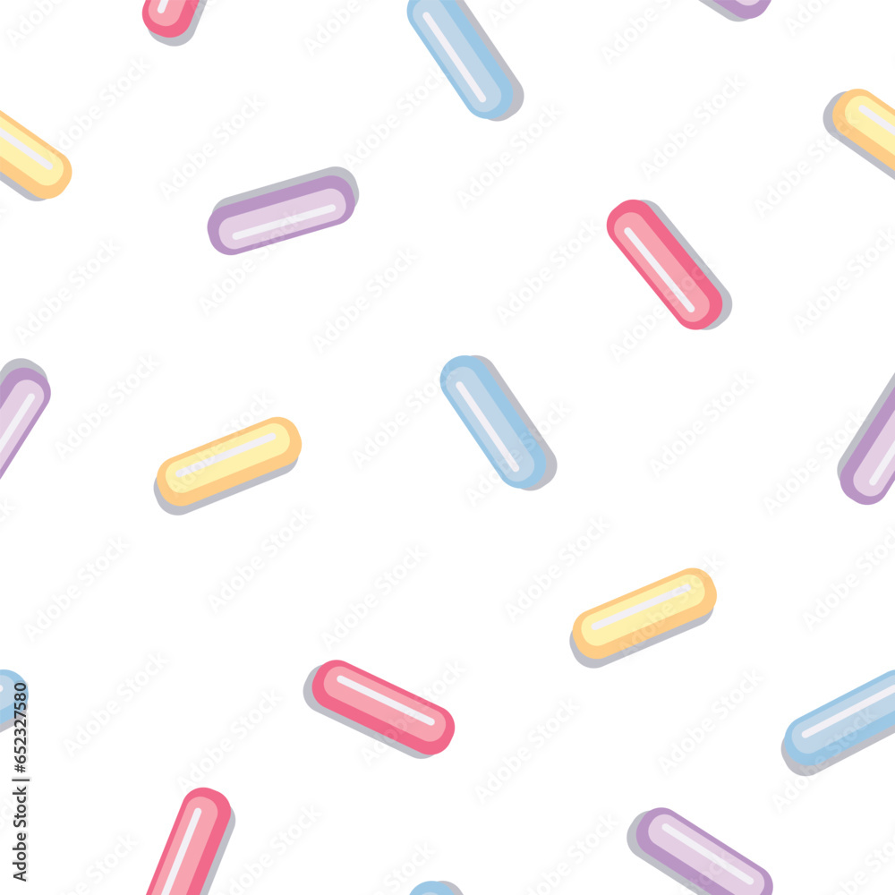 multi-color style sprinkles set icon hollyday pattern multi-color style sprinkles set icon hollyday pattern