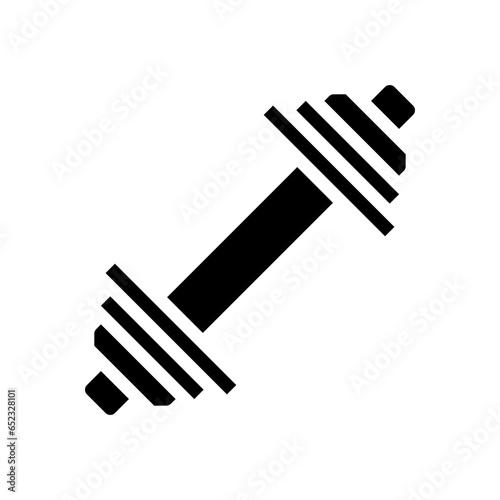 barbell glyph icon
