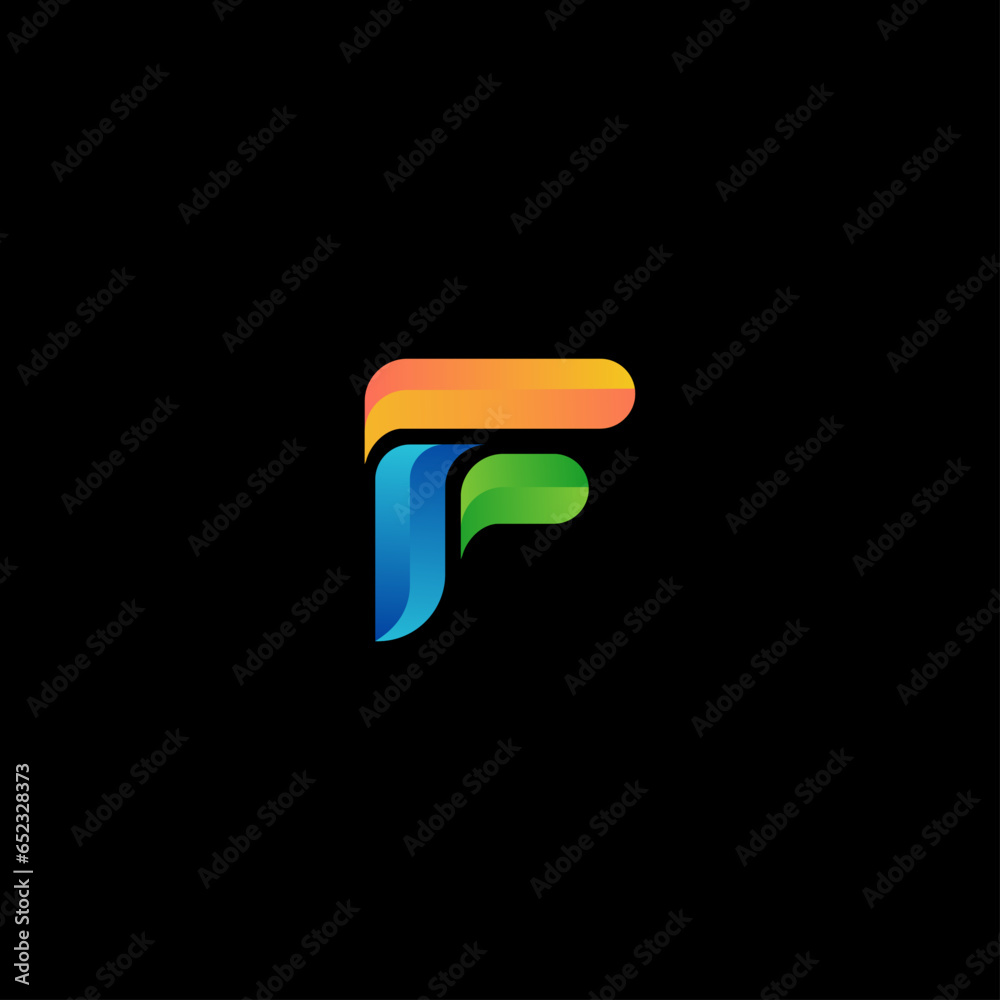 f logo vector