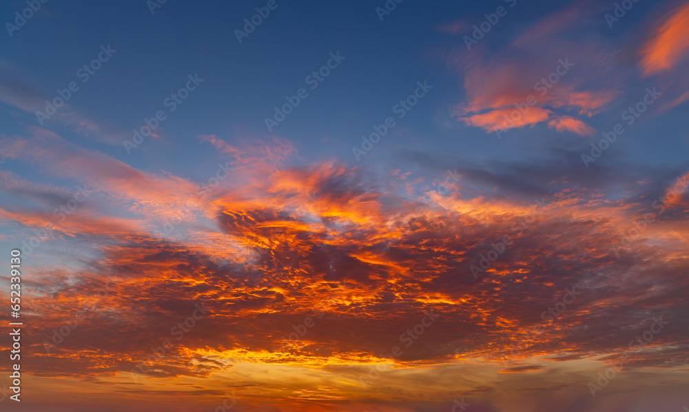 Beautiful sky with cloud before sunset Beautiful sky with cloud before sunset